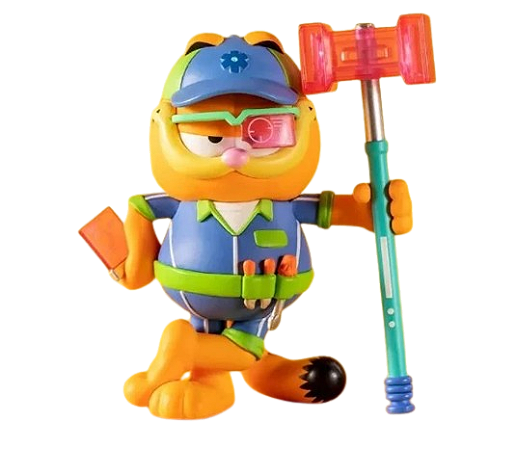 Figure Garfield Mechanic - Pop Mart Original