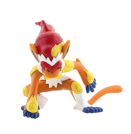 Figure Infernape Pokémon Monster Collection - Original Takara Tomy