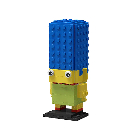 Figure Marge Os Simpsons Bricks - MOC
