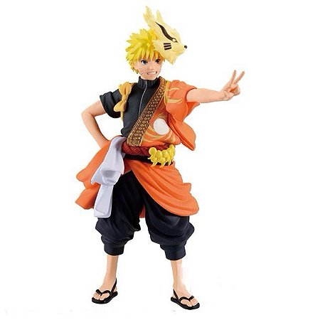 Figure Naruto Uzumaki 20° Aniversário Naruto Shippuden - Banpresto