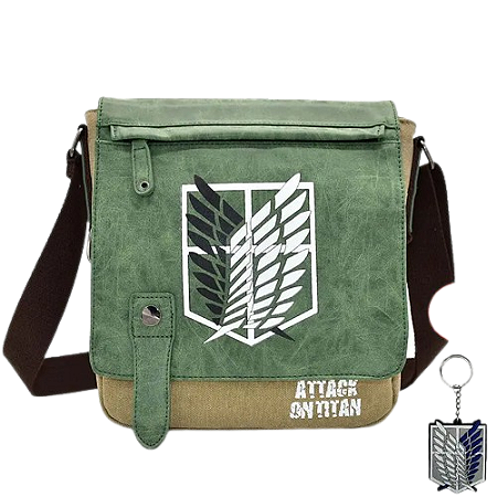 Lancheira Escolar em Lona Attack On Titan