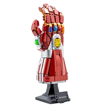 Manopla do Infinito Iron Man Marvel - Blocos de Montar