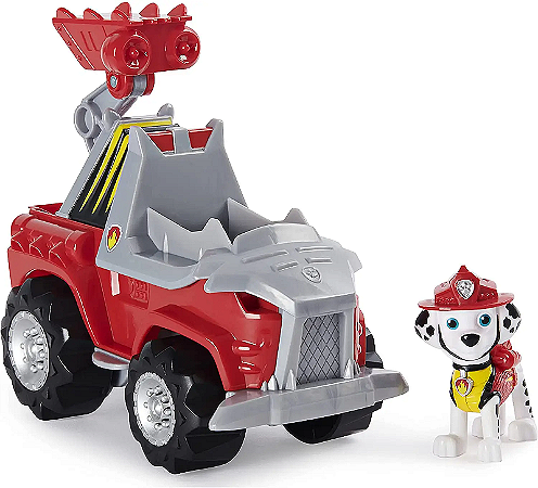 Marshall Deluxe Vehicle Dino Rescue Patrulha Canina - Nickelodeon