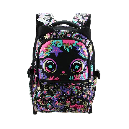 Mochila escolar Black Cat Original Smiggle