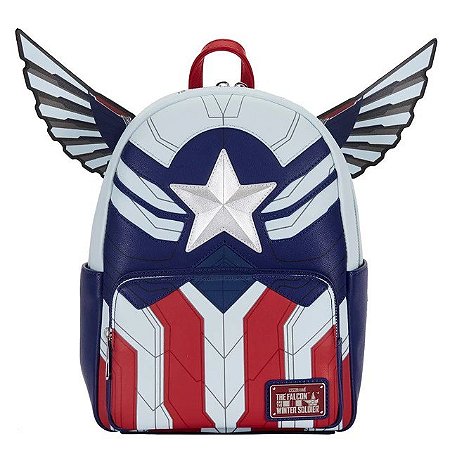 Mochila Falcão e o Soldado Invernal Marvel - Original Loungefly