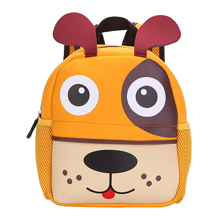 Mochila Infantil Cachorro 3D - Aventuras Animais