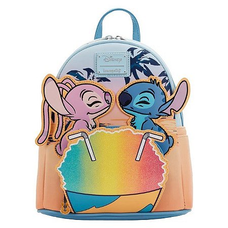 Mochila Stitch e Angel Disney - Original Loungefly