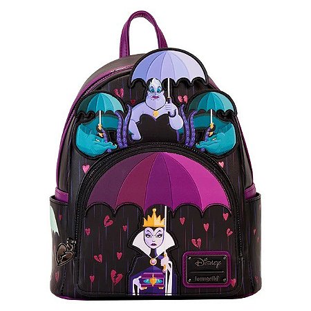 Mochila Vilões da Disney Curse Your Hearts - Original Loungefly