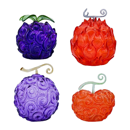 Pack 4 Akuma No Mi Frutas One Piece