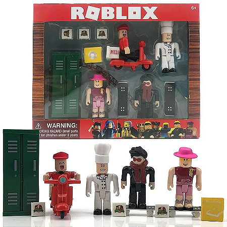 Pack Bonecos Roblox pizza shop - Games