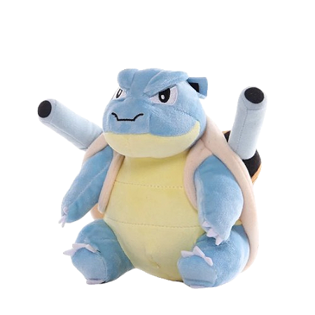 Pelúcia Blastoise Pokémon - Animes