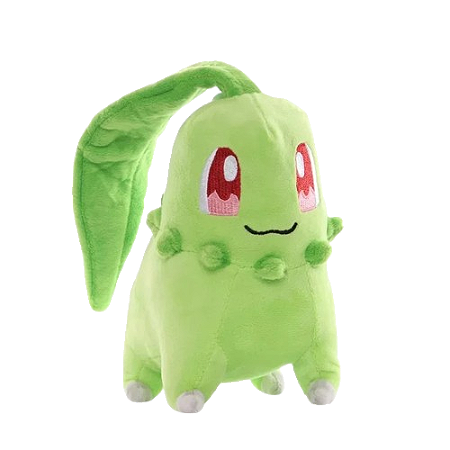 Pelúcia Chikorita Pokémon - Animes