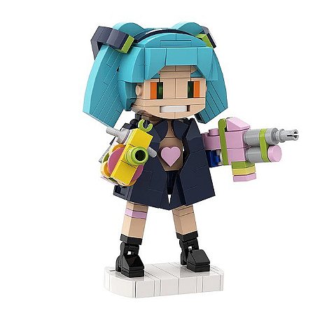 Rebecca Cyberpunk Edgerunners - Blocos de Montar