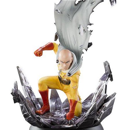 Saitama 25Cm Estátua One Punch Man