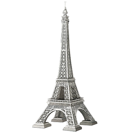 Torre Eiffel  Prata - 3D Piececool