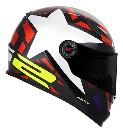 Capacete Ls2 Classic Starwar Red