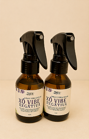 Spray Vibracional 60ml - Xô vibe negativa