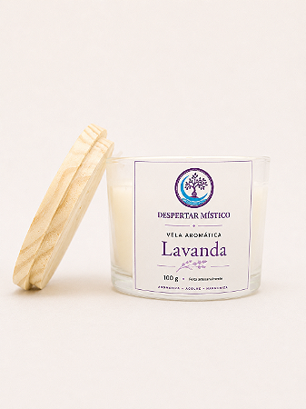 VELA AROMÁTICA LAVANDA 100G