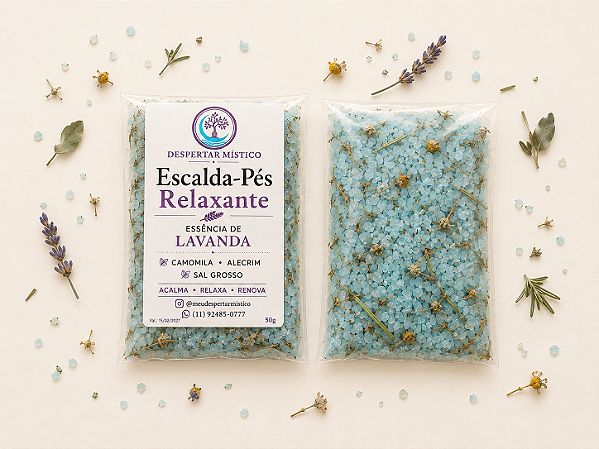 Escalda-Pés Relaxante — Lavanda