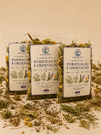 Banho de Ervas — Purificação e Ordenação