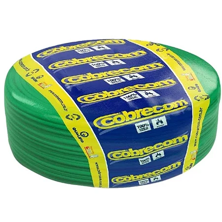 Cabos Flexíveis 4mm²-2,5mm-1,5mm 750V Cobrecom Varias Cores 100 Mts
