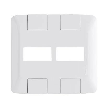 Placa 2/4/6 Postos 4x4 sem Suporte Tramontina Aria Kit 5 un