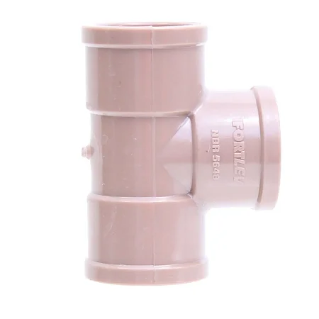 Te Soldável P/ Água PVC Fortlev Kit