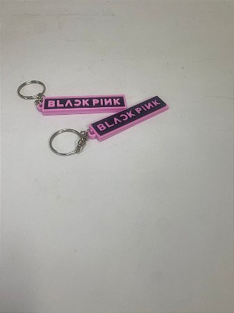 Chaveiro Black Pink Rosa e Preto