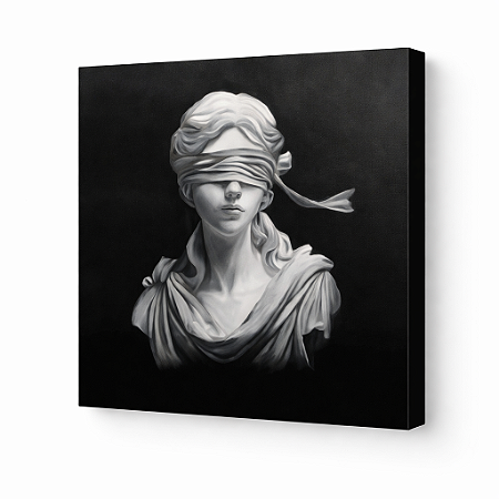 Painel Pintado à Mão 60x60 - Ego