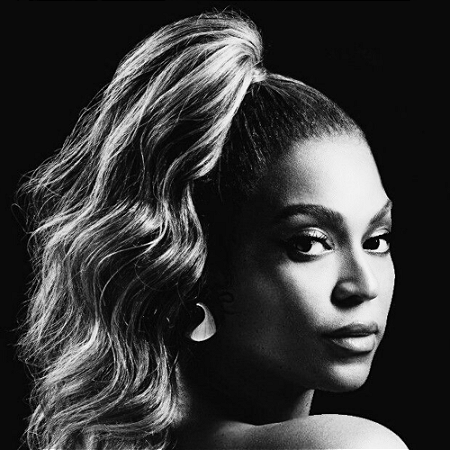ÓLEO EM TELA PRETO&BRANCO 20x20 - Beyoncé