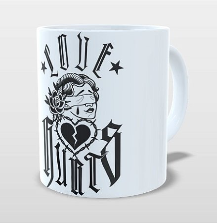 Caneca Love Hurts