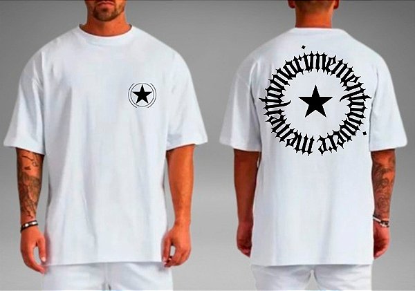 Camiseta Masculina Oversized Memento Mori