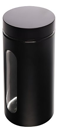 Porta Mantimento Wolff De Vidro E Metal Com Visor 1.3l