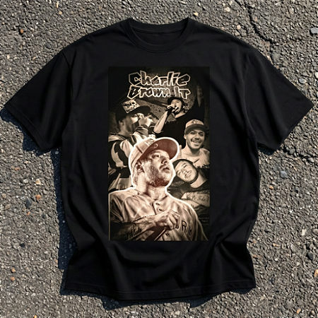 Camiseta Oversized clássicos do rock - Chorão