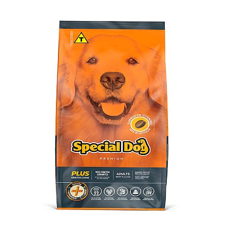 Ração Special Dog Premium Carne Plus para Cães Adultos 15kg