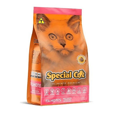 Ração Special Cat Gatos Filhotes Pacotes 10,1kg e 20kg