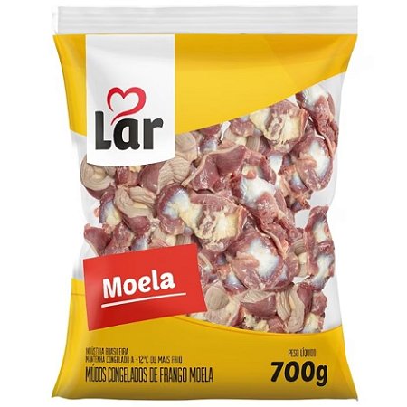 Moela de Frango Congelado Lar 700g - Caixa 16,80 Kg