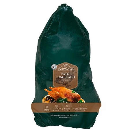 Pato Com Miúdos Congelado Villa Germania - Caixa 18 Kg