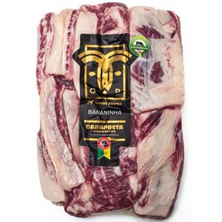 Bananinha Bovina Angus Congelada Carapreta - Caixa 13.72 Kg
