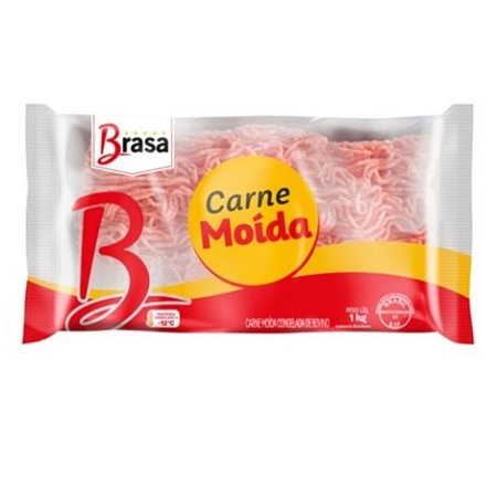 Carne Moída Bovina Congelada Brasa 1kg