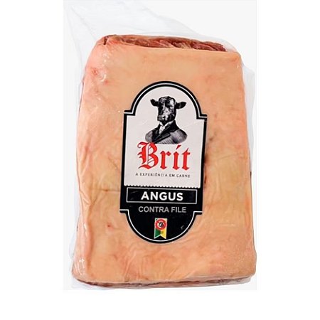Contra Filé Bovino Porcionado Angus Congelado Brit - Caixa 18 Kg