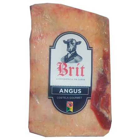 Costela Bovina Angus Congelada Brit - Caixa 12 Kg