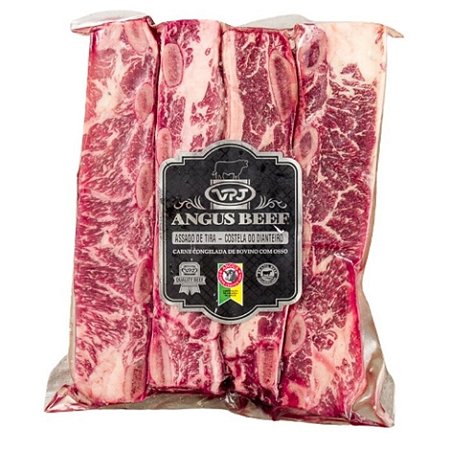 Assado do Dianteiro Bovino em Tiras Angus Congelado VPJ - Caixa 12 kg