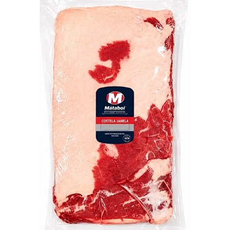 Costela Janela Bovina Congelada Mataboi - Caixa 19.44 Kg