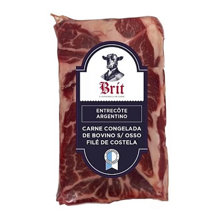 Bife Ancho Bovino Black Congelado Brit - Caixa 12 kg