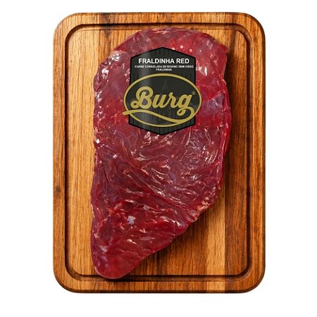 Fraldinha Red Bovina Burg Individualmente Congelado - Caixa 9.6 Kg