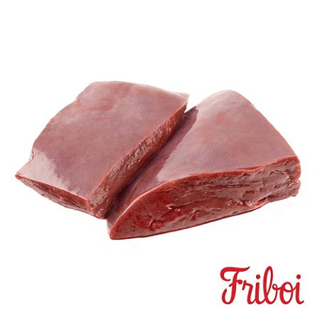Figado Bovino Congelado Friboi / Forn. Classe D - Caixa 25 Kg