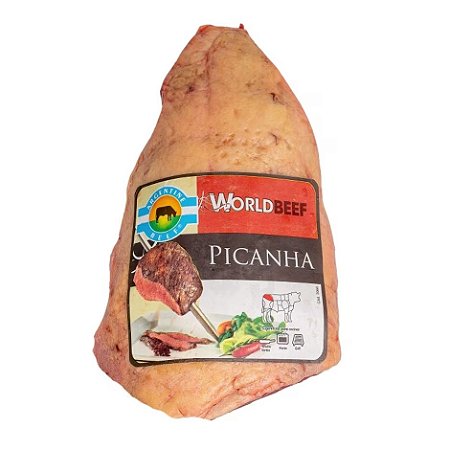 Picanha Bovina Argentina Congelada 0,7 A 1,1kg World / Forn. Classe D - Caixa 15 Kg