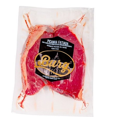 Picanha Bovino Fatiada Iqf Congelado Burg / Forn. Classe D - Caixa 9 Kg