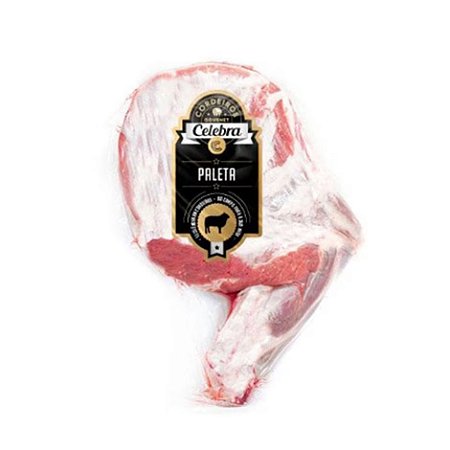 Paleta de Cordeiro 1,8 A 2,2 Kg Congelado Celebra - Caixa 7 Kg